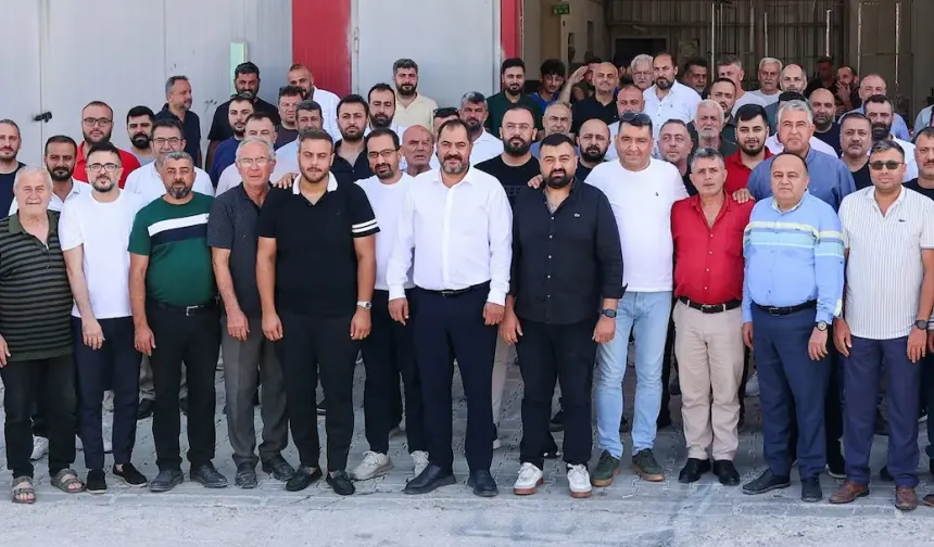 Ahmet Bünyamin Yavuz, MOBSAN Esnafıyla Buluştu!