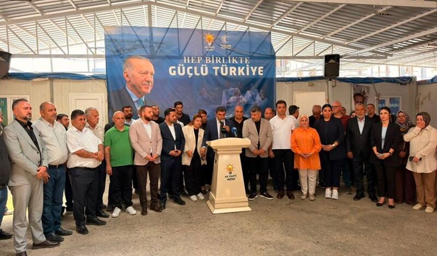 AK Parti Hatay’da 25. Yıl Mesajı: “Türkiye Geleceğe Hazır”