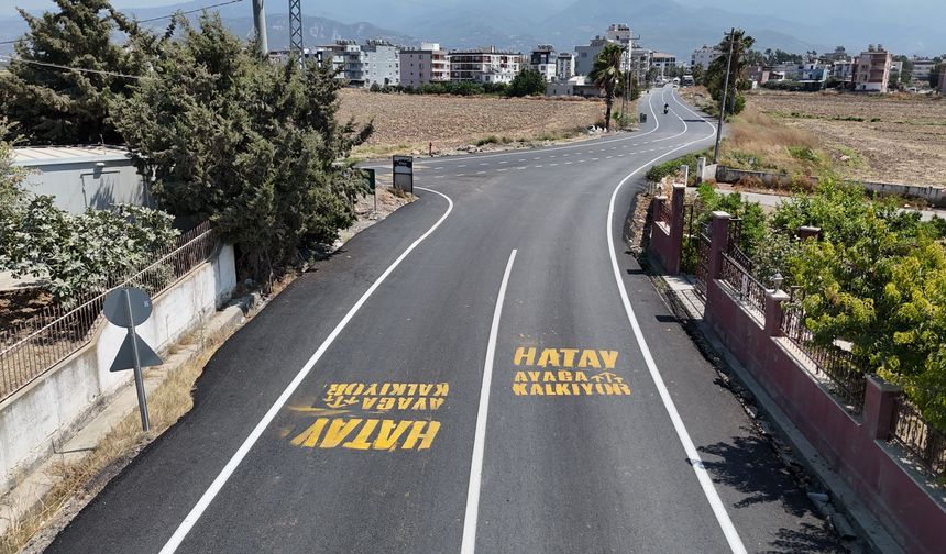 Arsuz'un Bu Mahalleleri Asfaltlandı!