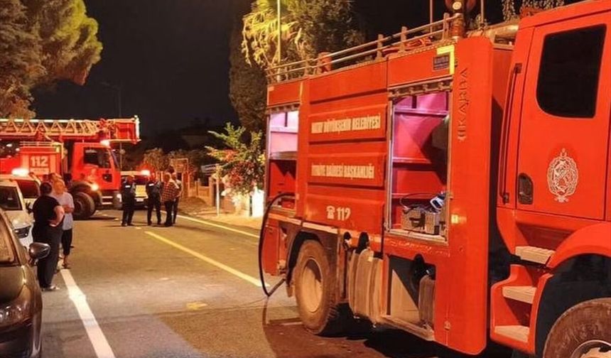 Arsuz’da Ev Yangını: Evde Hasar Oluştu