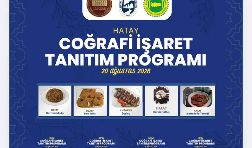Hatay, Türkiye’de İlk 3’te: 5 Lezzetimiz Daha Tescillendi!