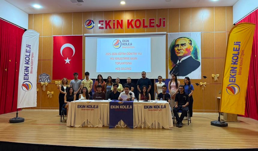 Ekin Eğitim Kurumlarından 2026 YKS’de Büyük Başarı!