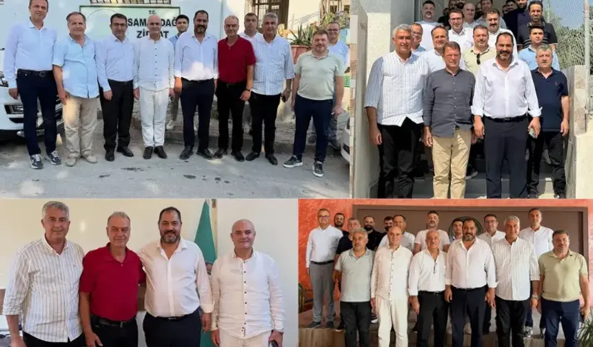 HTSO Başkan Adayı Yavuz, Samandağ’da Yoğun İlgi İle Karşılandı!