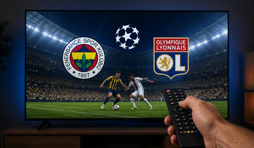 Fenerbahçe-Lyon Maçı Bu Akşam Şifresiz Yayınlanacak: İşte O Kanal!