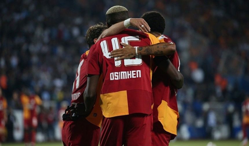 Galatasaray, deplasmanda Erzurumspor FK'yi 4-0 yendi