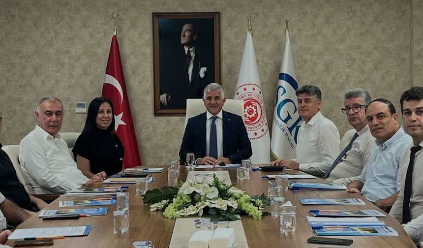 Hatay SGK’da Yeni Dönem İçin Kritik Toplantı