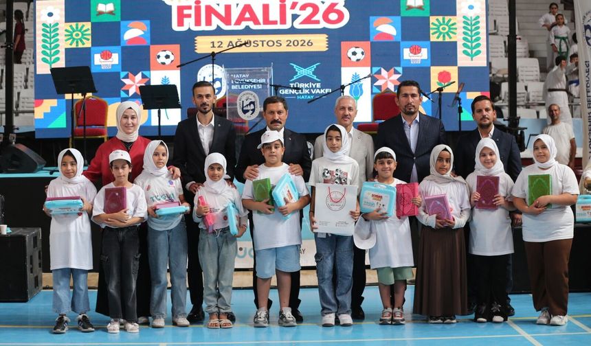 Hatay’da 15 Bin Öğrenci Yaz Okulları Finalinde Buluştu