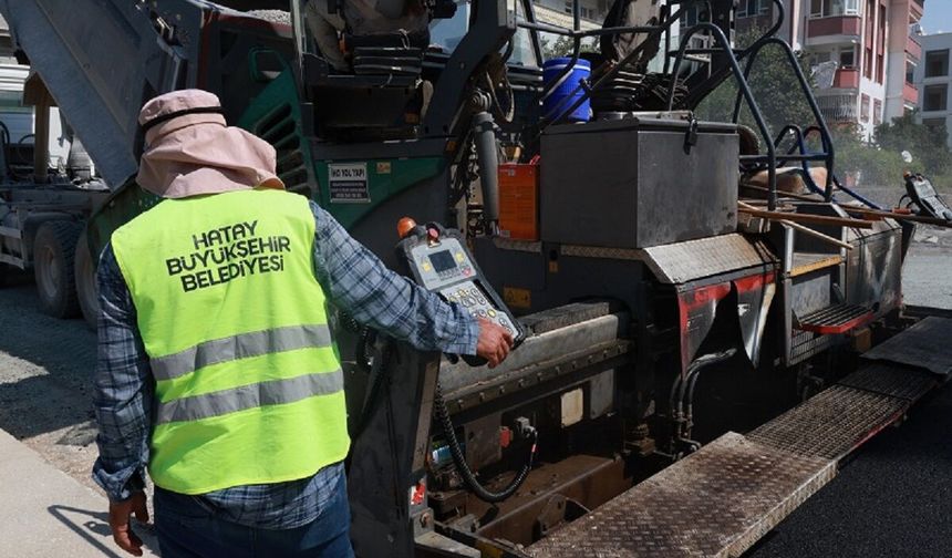 Hatay'ın Önemli Lokasyonuna Beton Asfalt