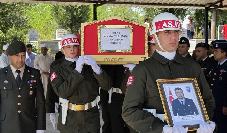 Kalp krizi sonucu yaşamını yitiren uzman çavuşun cenazesi Osmaniye'de defnedildi