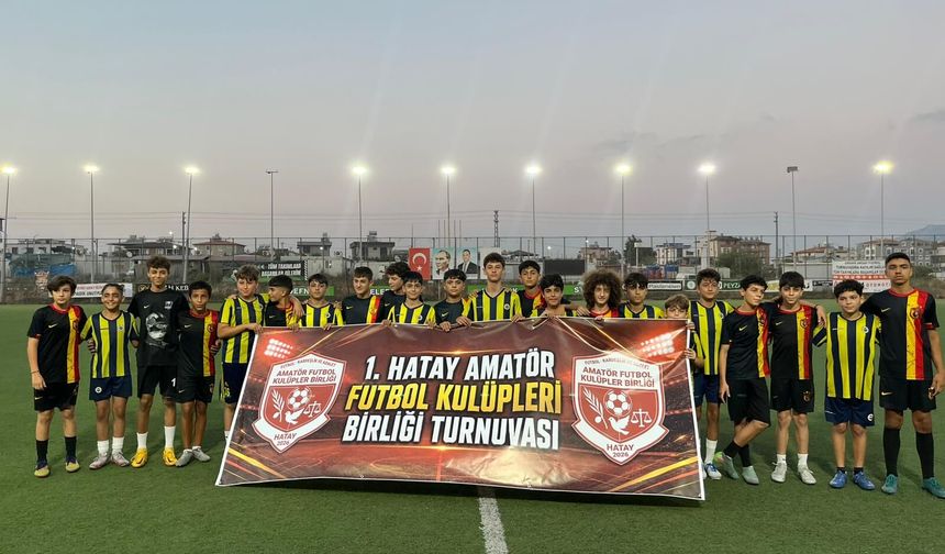 Hatay’da U14 Turnuvası Heyecanı Başlıyor: 8 Takım Sahaya Çıkacak