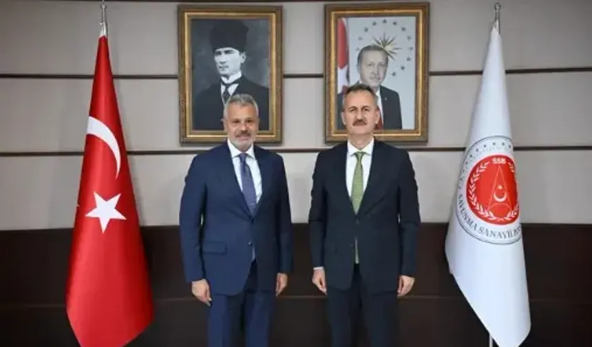 Başkan Öntürk’ten Savunma Sanayii Başkanlığına Önemli Ziyaret