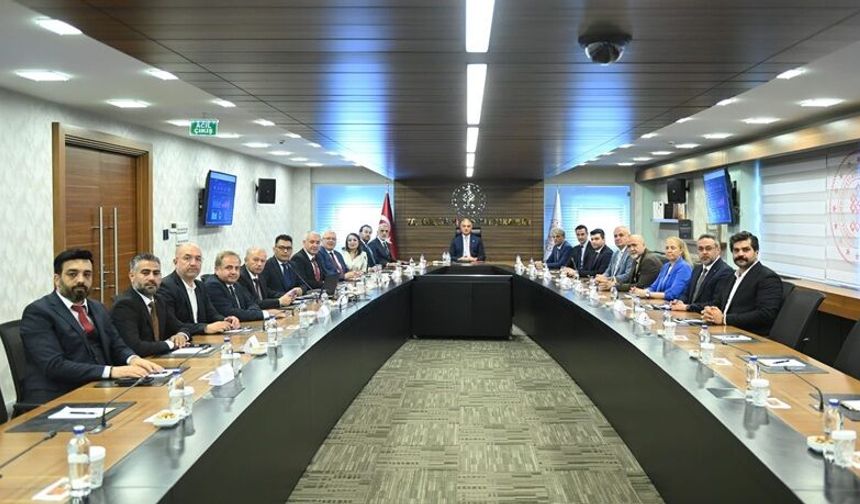 RATEM Heyetinden Kültür ve Turizm Bakanı Mehmet Nuri Ersoy’a Ziyaret