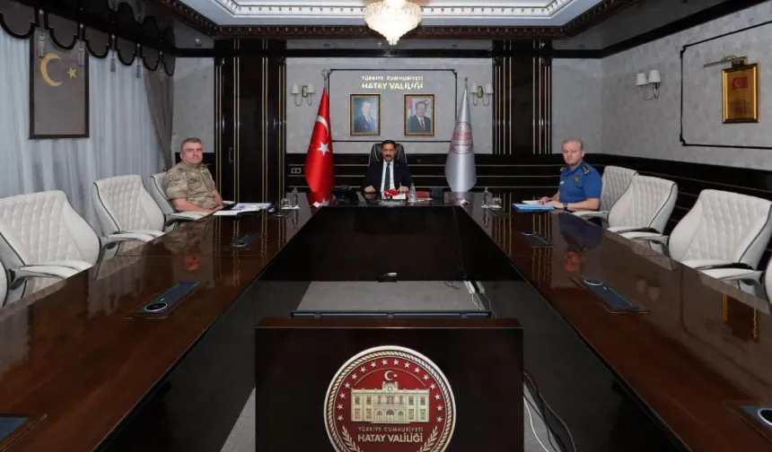 81 İlin Valisi Aynı Masada! Gündem “Terörsüz Türkiye”