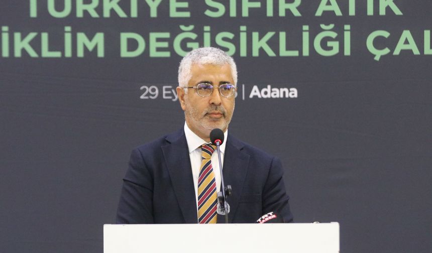 Adana'da Sıfır Atık Çalıştayı yapıldı
