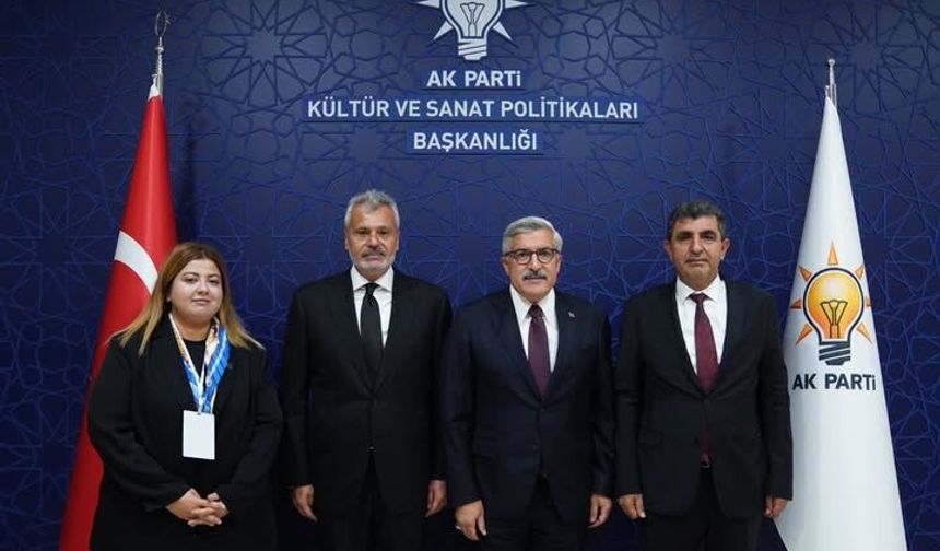 Hatay Heyeti AK Parti Genel Merkezi’nde: Yayman’la Görüştüler