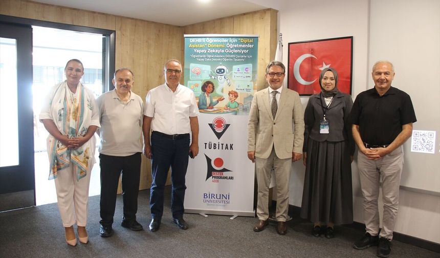 Biruni Üniversitesi'nde yapay zeka destekli eğitim projesinin açılışı yapıldı
