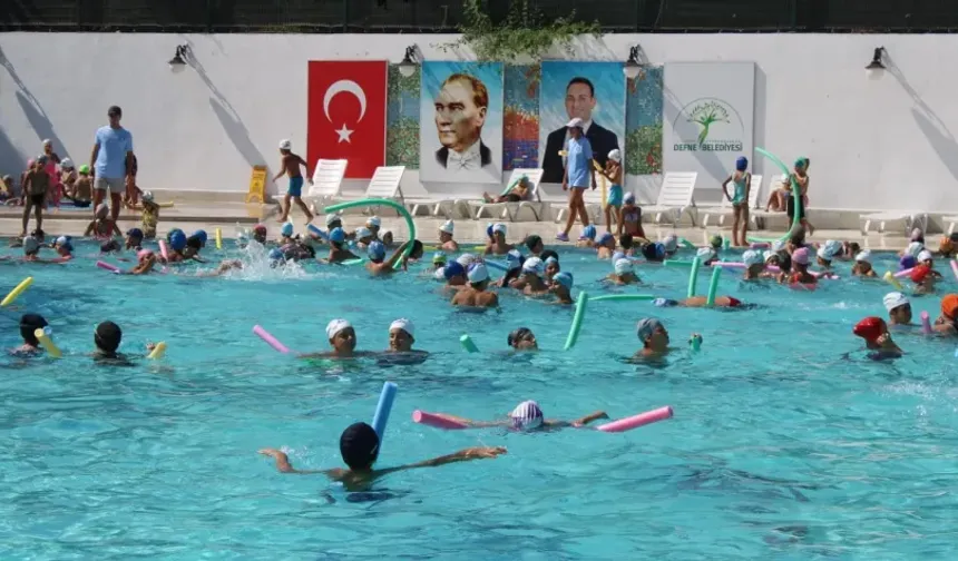 Defne Belediyesi’nden Çocuklara Destek: Binlerce Öğrenci Ücretsiz Sporla Buluştu!