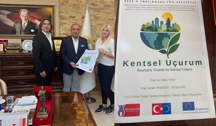 Erasmus+ “Kentsel Uçurum” Projesi Reyhanlı’da Başladı