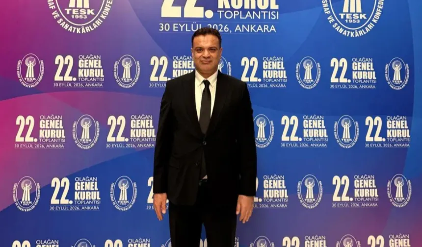 Hatay HESOB Başkanı Yılmaz, TESK Yönetimine Seçildi!