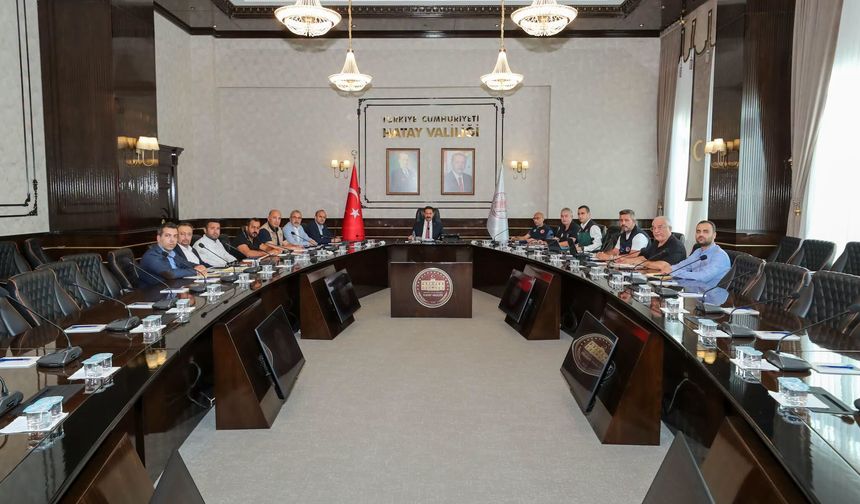 Hatay’da Rezerv Alanlar İçin Yeni Değerlendirme Toplantısı Gerçekleştirildi