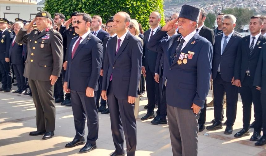 Hatay’da 19 Eylül Gaziler Günü Törenle Kutlandı