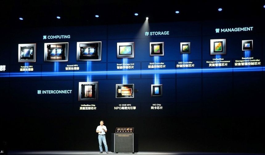 Huawei, yeni mikroçip ve bilgisayar kümesi altyapısıyla yapay zeka yarışına güç verecek