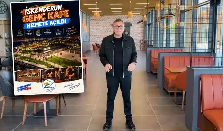 İskenderun Genç Kafe Açıldı: Gençlere Ücretsiz Hizmet!