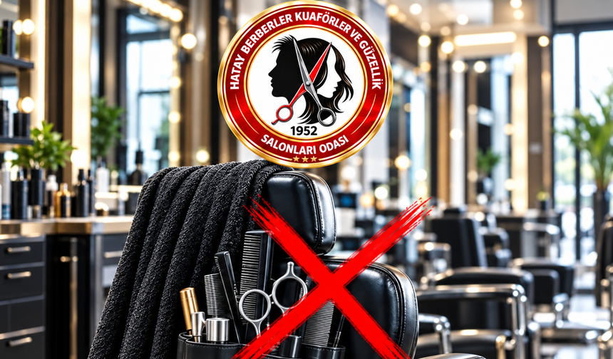 Hatay’da Kayıt Dışı Berber ve Kuaförlere Karşı Denetim!