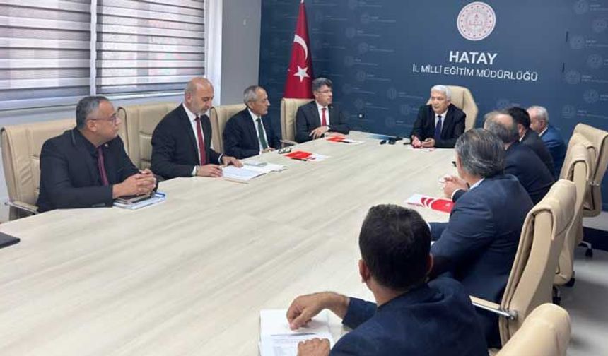 MEB Müfettişleri Hatay’daki Çalışmalarını Tamamladı!