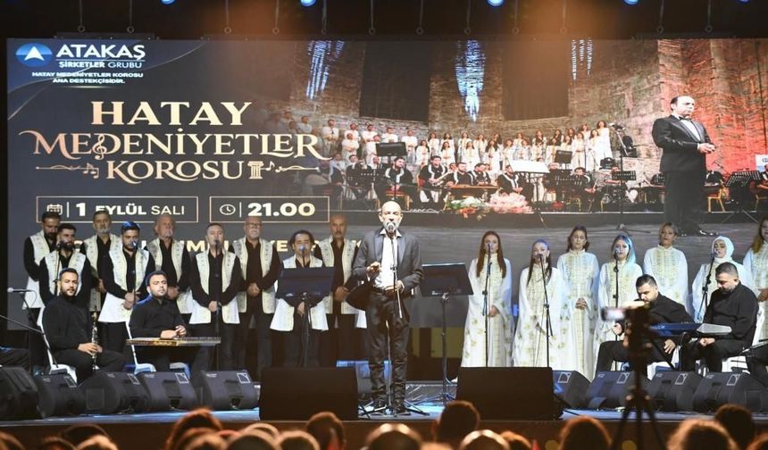 Hatay Medeniyetler Korosu’ndan Çorlu’da Barış ve Kardeşlik Konseri