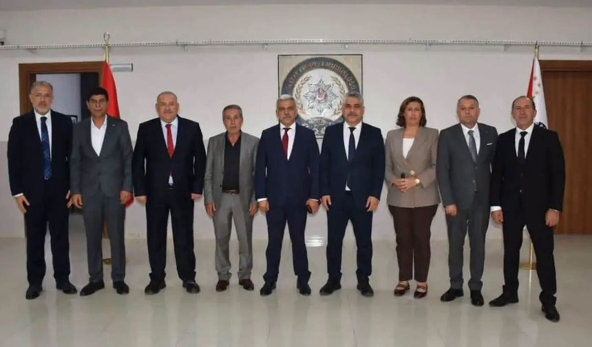 MHP Hatay Heyetinden Emniyet Müdürü Nihat Özen’e Ziyaret