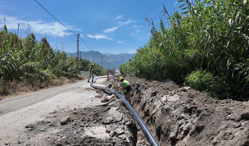 Samandağ’da 8 Mahallenin Su Sorununu Çözecek Projede Sona Gelindi