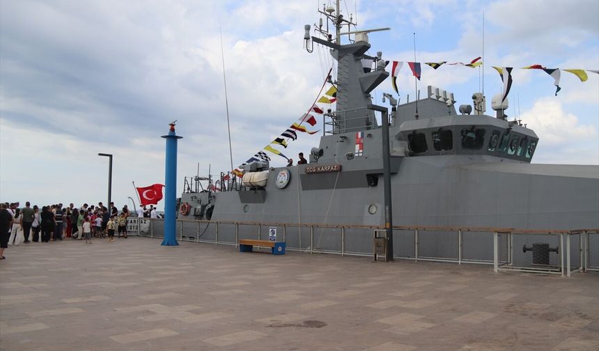 TCG Karpaz İskenderun'da Ziyarete Açıldı