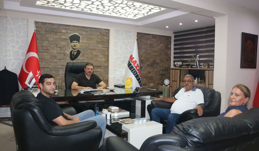 Ticaret Borsası Heyetinden Nihat Mazmanoğlu’na Ziyaret