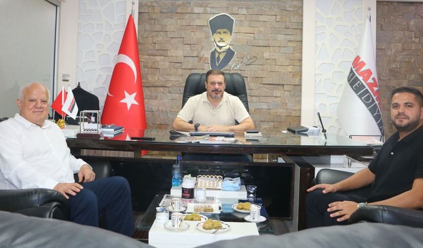 CHP Hatay İl Başkanı Altunay’dan, HGC Başkanı Mazmanoğlu'na Ziyaret