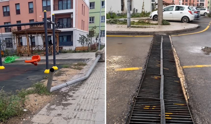 Sümerler’de Kaldırım ve Yoldaki Tehlikeler Çözüm Bekliyor