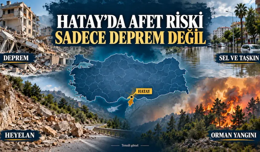 Hatay’ın Afet Riski Sadece Deprem Değil!