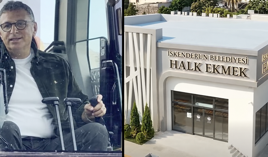 İskenderun’da Halk Ekmek Fabrikasının İnşaat Çalışmaları Başladı!