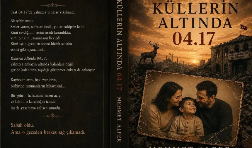 Depremin Acısı İle Umudu “Küllerin Altında 04.17” Romanında!