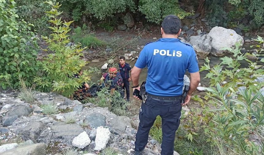 Osmaniye'de dere yatağında erkek cesedi bulundu