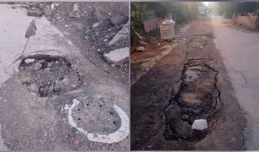 Böyle İş Görülmedi: Arsuz'da Yollar Çöküyor