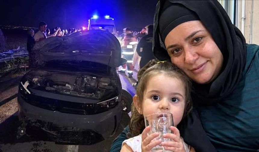 Reyhanlı-Antakya Yolunda Feci Kaza! Anne Ve 4 Yaşındaki Kızı Öldü