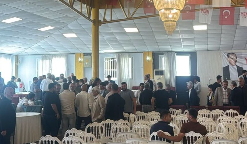 Yeni Parti Hatay İl Kongresi’nde Liste Gerginliği!