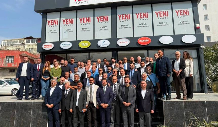 Yeni Parti Hatay İl Başkanlığı İçin Gönenç Tek Aday!