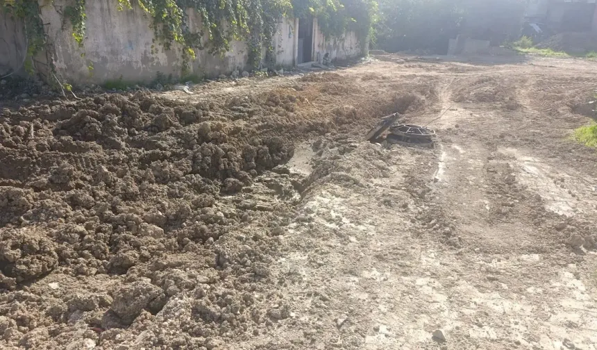 Hatay Saraykent’te Sabırlar Taştı: “Aylardır Süren Yol Çalışması Nedeniyle Doğalgaz Kesildi!”
